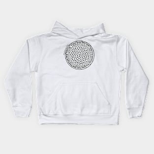 Diatom - Thalassiosira (scientific) Kids Hoodie